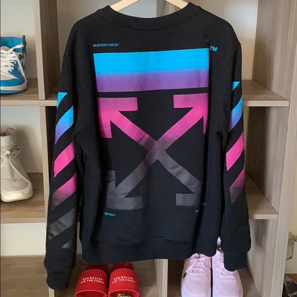 Off-White Diag Gradient Crewneck - Picture 2 of 5